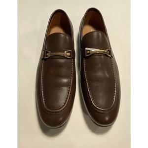 Saks Fifth Avenue Brown Loafer Slip On Shoe 12